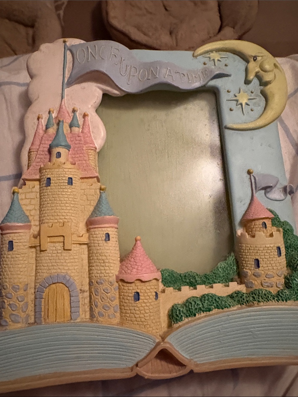 Once Upon a Time Castle Picture Frame - Pastel Multi